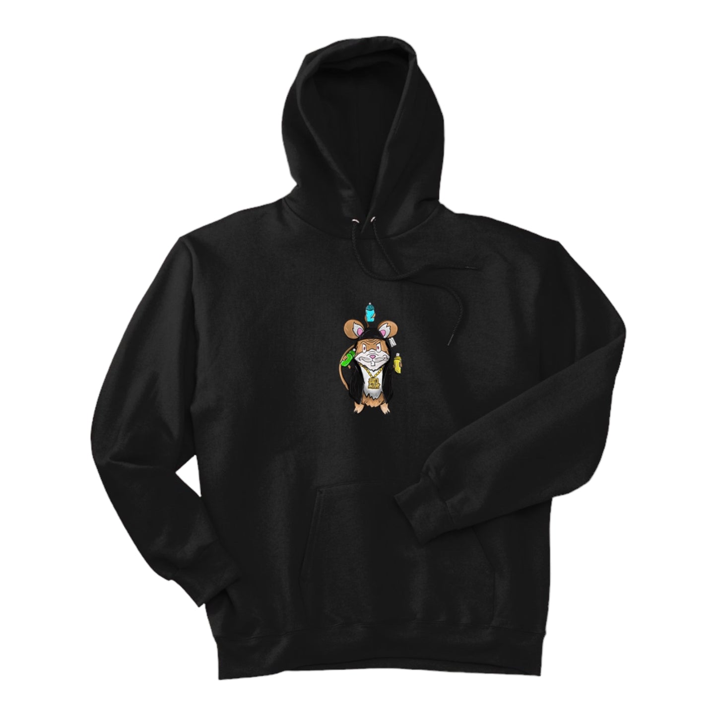 Black Graffiti Hoodie